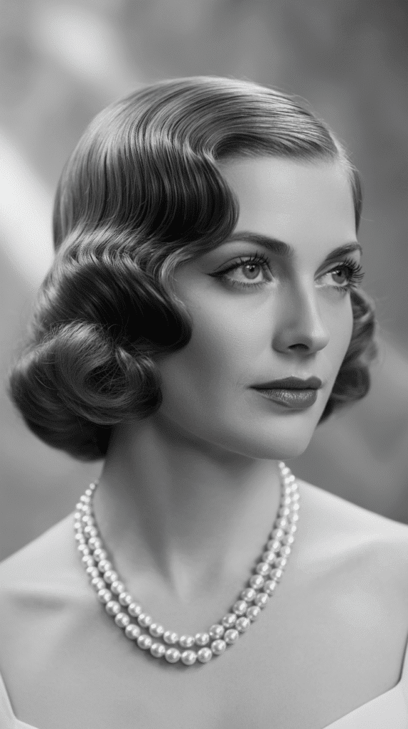 27 Iconic 1930s Hairstyles for Women That Stay Forever Stylish 2 Marcel Waves