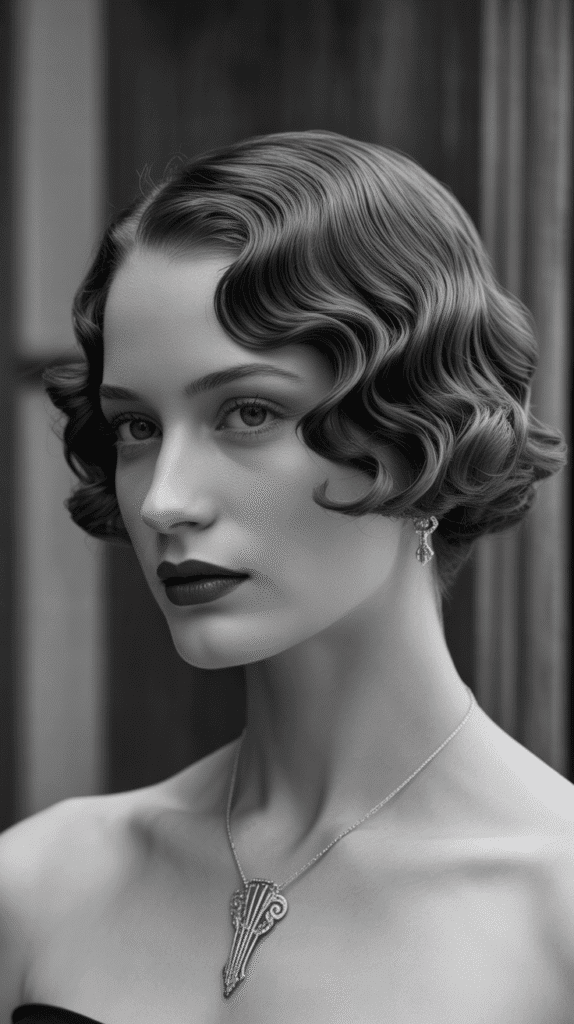 27 Classic 1930s Hairstyles That Bring Vintage Glamour Back 10 Finger Wave Bob