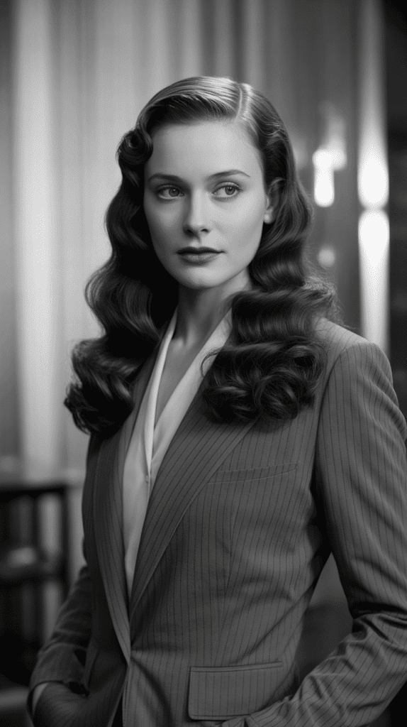 30 Elegant 1930s Hairstyles for Long Hair You'll Fall in Love With 26 Rolled Fringe with Waves
