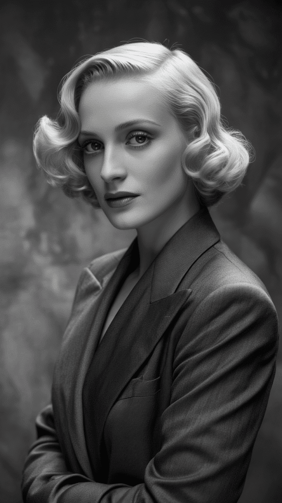 27 Iconic 1930s Hairstyles for Women That Stay Forever Stylish 14 The Marlene Dietrich Wave