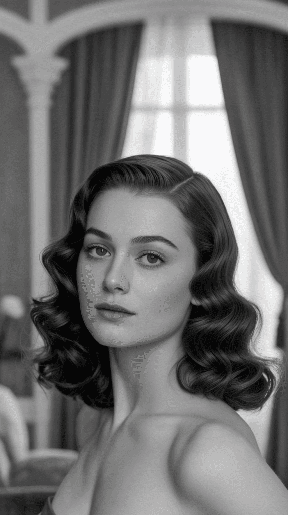 33 Stunning Curly Half-Up Half-Down Hairstyles 22 Curly Half-Up with Gibson Tuck