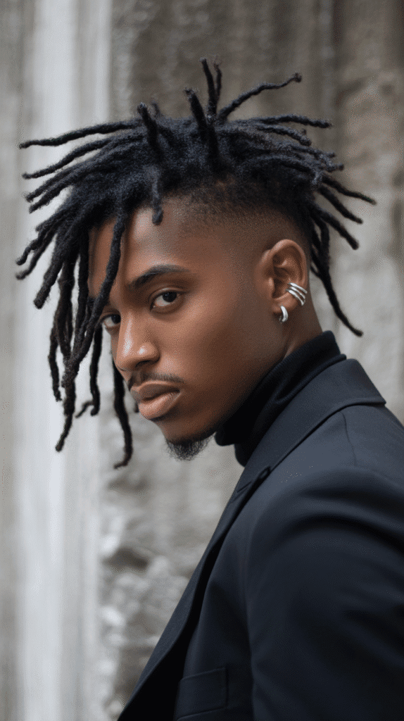 33 Cool Dreadlock Styles for Men That Are Bold & Modern 22 Dreadlocks with Side Part