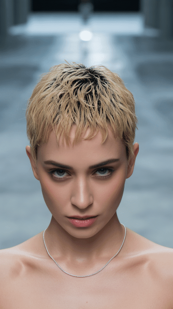33 Easy French Hairstyles for Short Hair That Look Modern and Fresh 10 The Piecey Crop