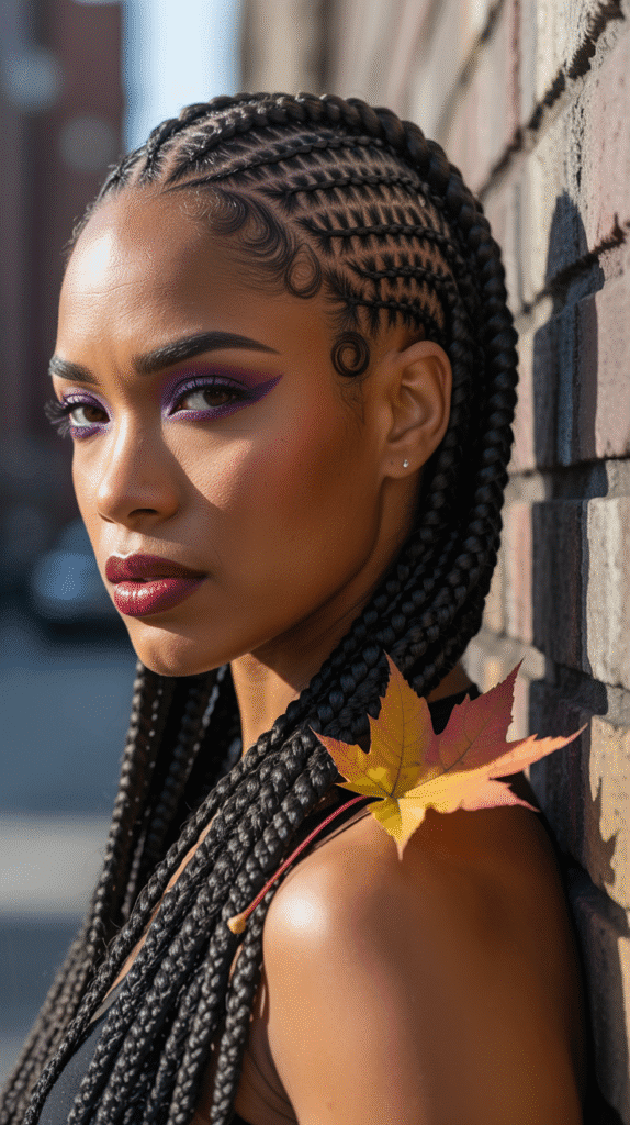 30 Cozy Fall & Winter Hairstyles for Black Women You'll Want to Copy 21 Mohawk Braid Style