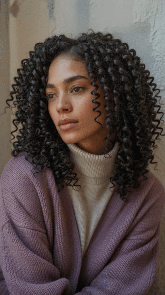 33 Trendy Winter Hairstyles for Black Women in 2025 You'll Fall in Love With 17 Flat Twist Out