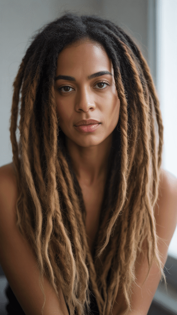 33 Latest Dreadlock Styles 2025 That Are Setting Trends 27 Ombré Dreadlocks