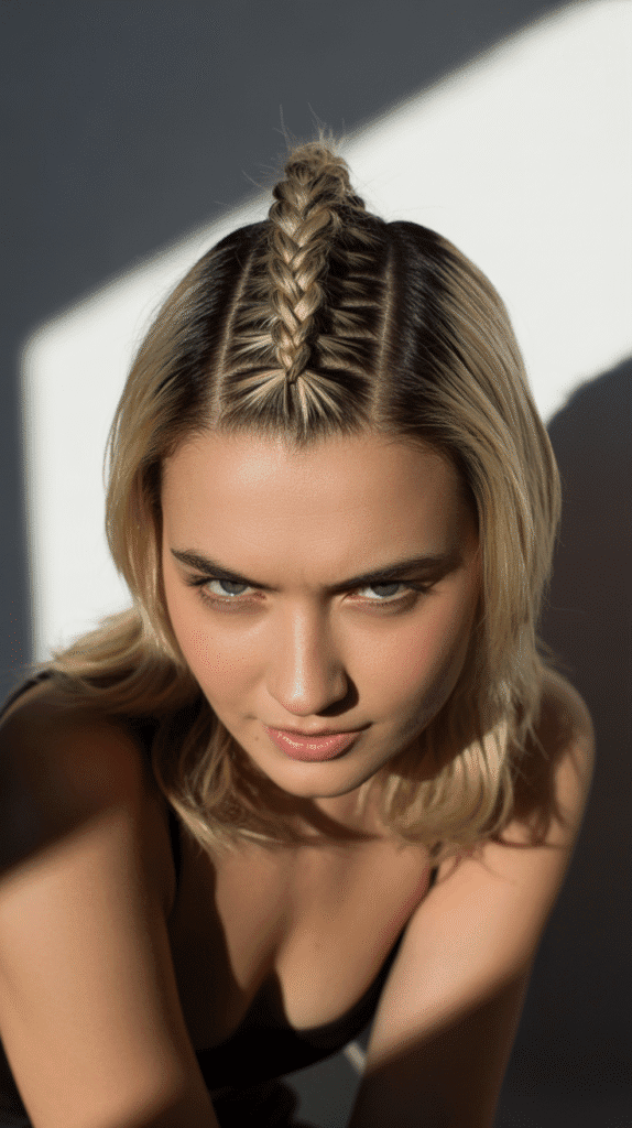 30 Dreamy Whimsical Hairstyles for Medium-Length Hair You'll Fall in Love With 24 Braided Mohawk