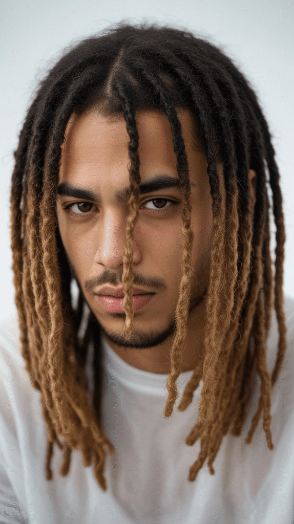 33 Cool Dreadlock Styles for Men That Are Bold & Modern 26 Ombre Dreadlocks