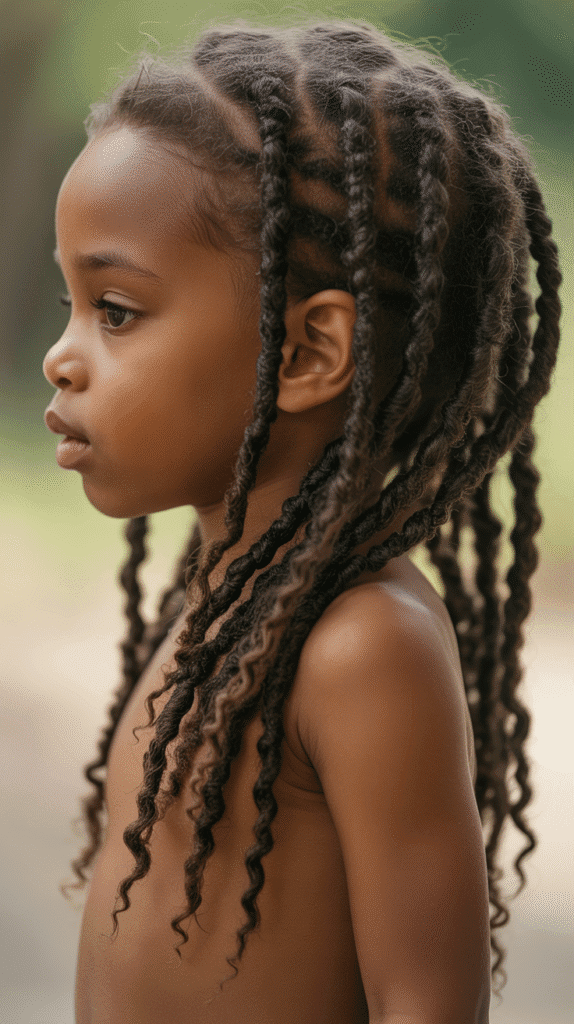 37 Adorable Dreadlock Styles for Kids That Are Easy & Cute 21 Waterfall Dreads