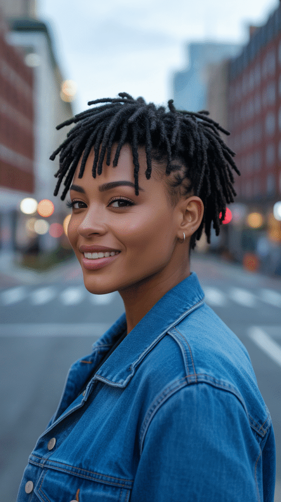 33 Trendy Dreadlock Styles for Ladies to Try This Year 9 Short Dreadlocks