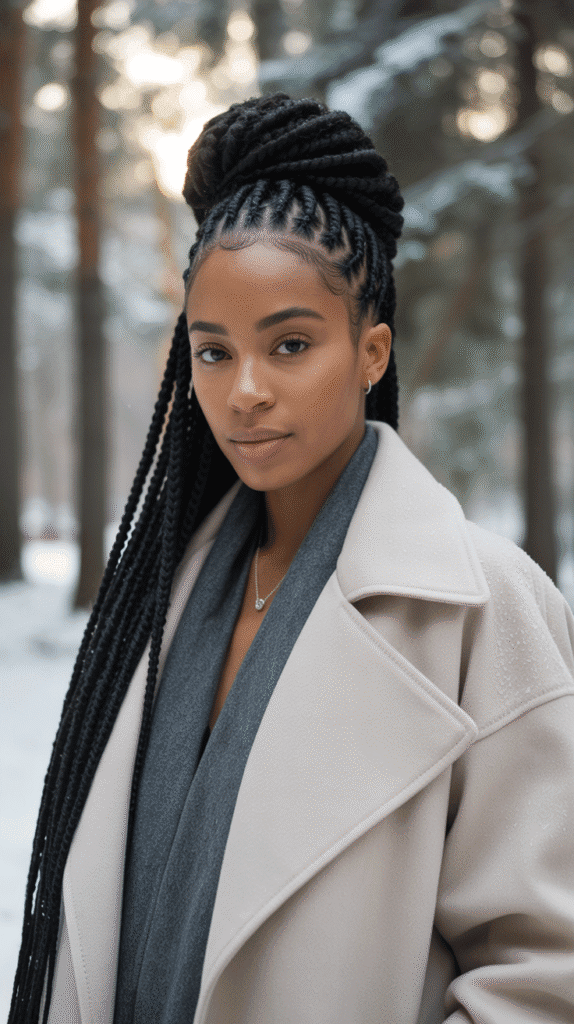 25 Stunning Winter Weave Hairstyles for Black Women That Slay All Season 11 Senegalese Twist Weave