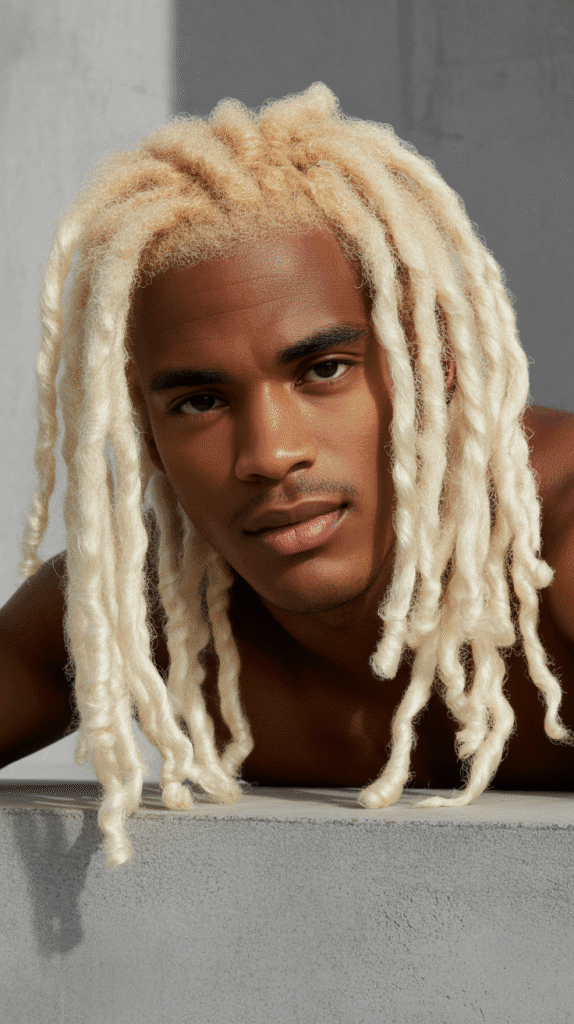 33 Cool Dreadlock Styles for Men That Are Bold & Modern 5 Blonde Dreadlocks
