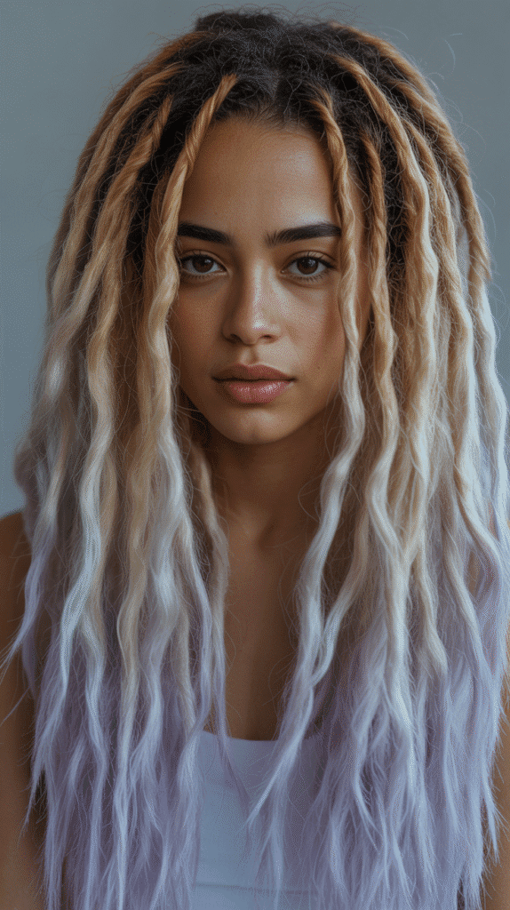 33 Latest Dreadlock Styles 2025 That Are Setting Trends 23 Bleached Tips Dreadlocks