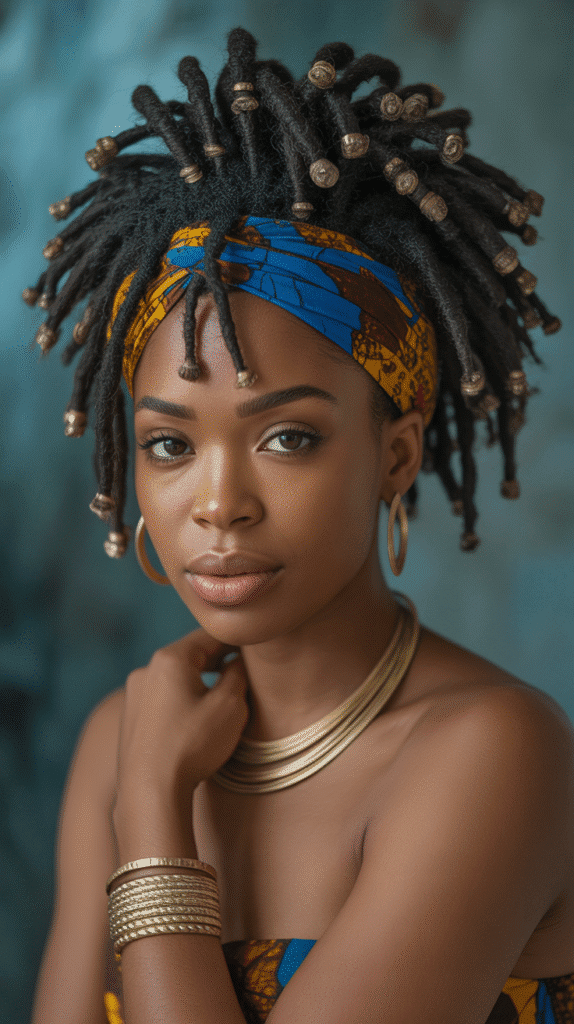 27 Latest Dreadlock Styles for Ladies That Slay Every Look 26 Dreadlock Bantu Knots