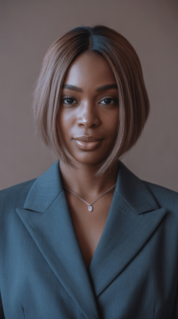 31 Bold Winter Hair Color Ideas for Black Women to Brighten the Cold Months 17 Ash Brown