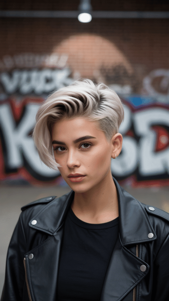 33 Easy French Hairstyles for Short Hair That Look Modern and Fresh 27 The Faux Hawk