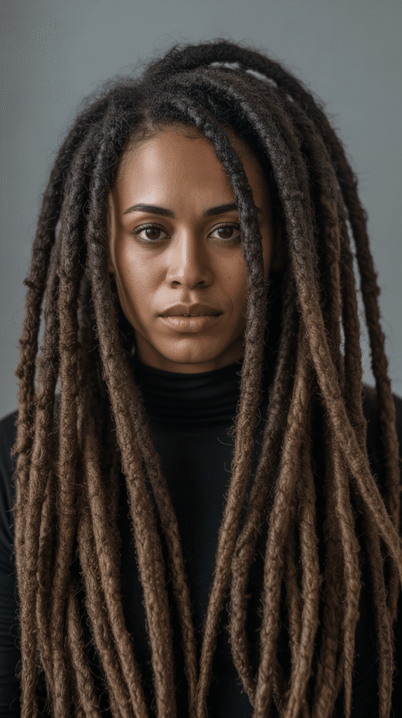33 Latest Dreadlock Styles 2025 That Are Setting Trends 11 Jumbo Dreadlocks