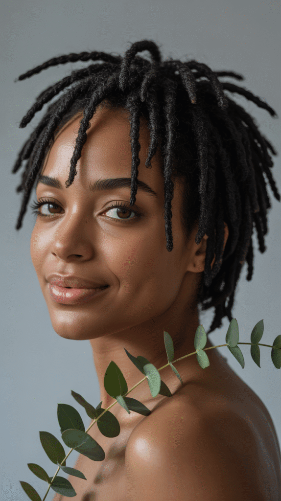 33 Trendy Short Dreadlock Styles for Black Women to Copy Now 10 Natural Black Short Locs
