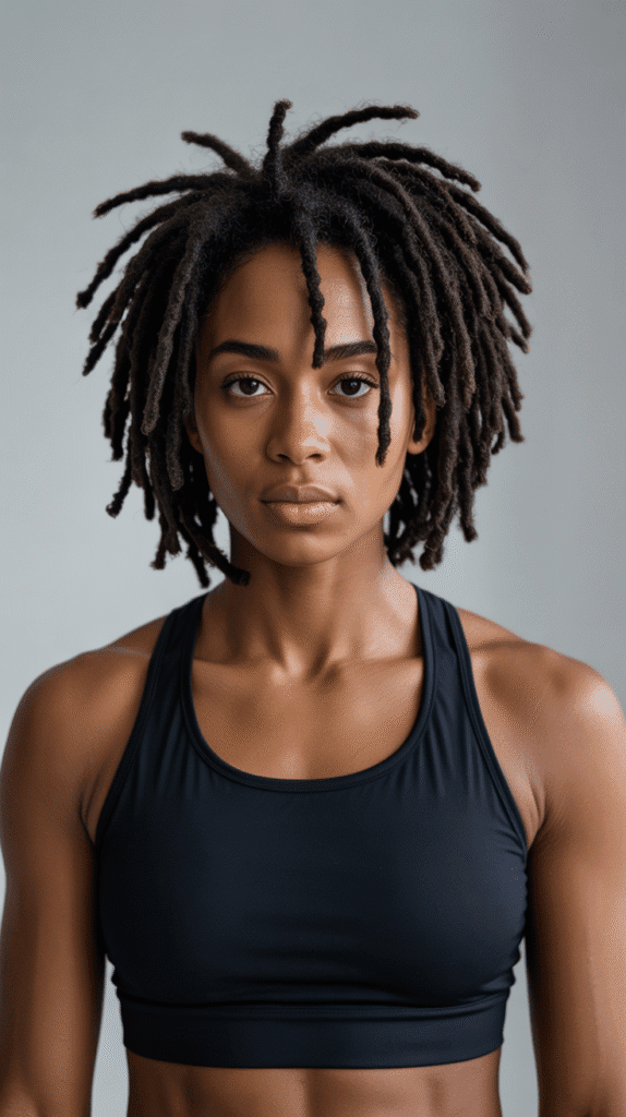 37 Elegant Dreadlock Styles for Women That Inspire Confidence 22 Short Dreadlocks