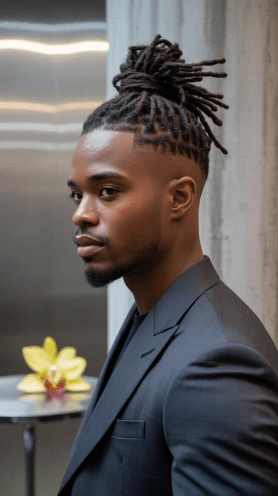 33 Latest Dreadlock Styles for Men That Are Bold and Modern 10 Dread Bun (Man Bun with Dreads)