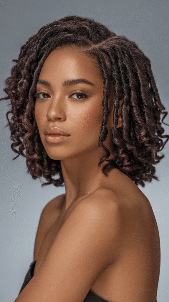 30 Latest Dreadlock Styles 2025 for Ladies You'll Want to Try 1 Goddess Locs with Curly Ends
