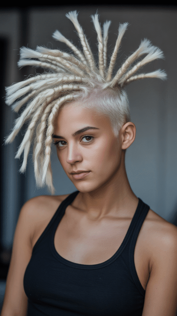 33 Latest Dreadlock Styles 2025 That Are Setting Trends 9 Dreadlock Mohawk