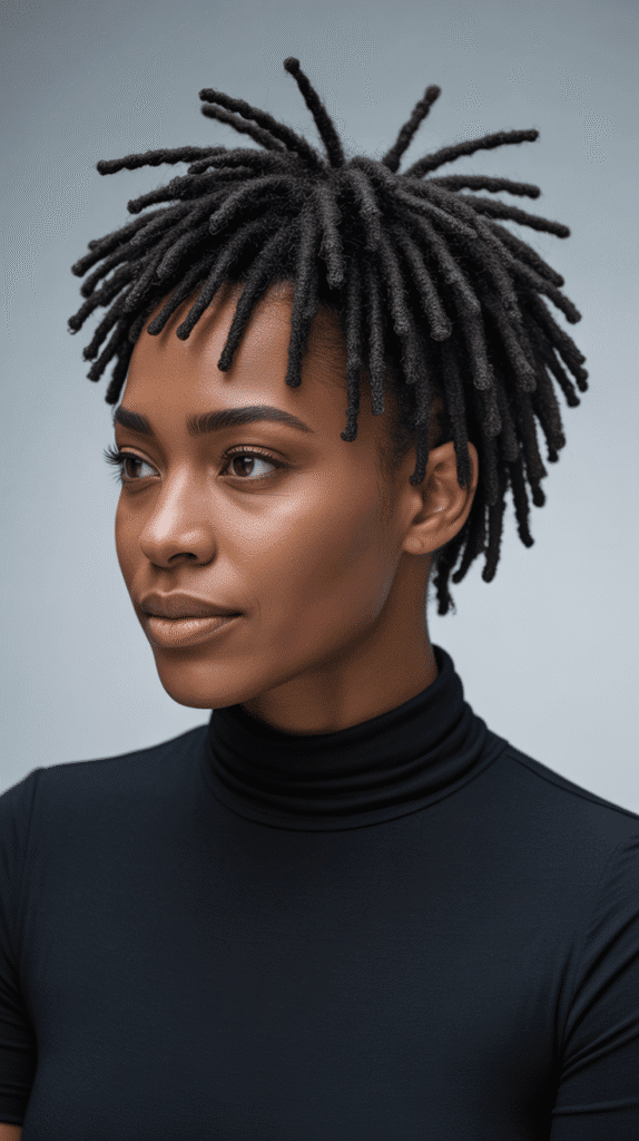 37 Best Dreadlock Styles for Black Women That Slay Every Look 23 Tapered Loc CutTapered Loc Cut