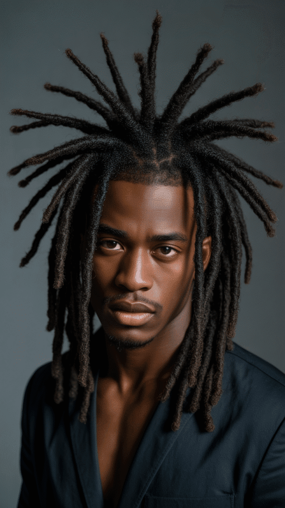 33 Latest Dreadlock Styles for Men That Are Bold and Modern 21 Dreadlock Frohawk