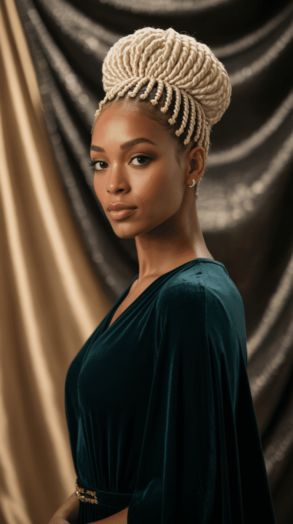 27 Blonde Twist Hairstyles for Black Women Perfect for Any Event 12 Vanilla Blonde Nubian Twists