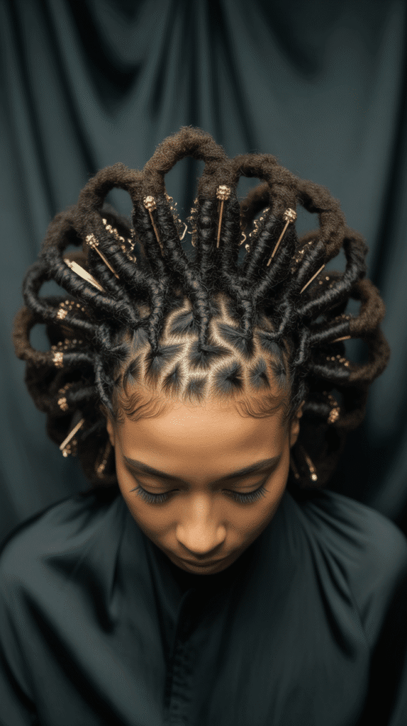 27 Latest Dreadlock Styles That Are Trendy and Timeless 24 Dreadlock Crown