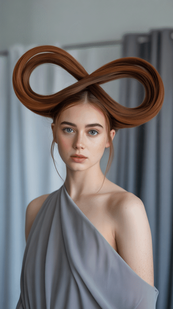 33 Elegant Christmas Party Updo Hairstyles for a Glam Look 25 Infinity Bun