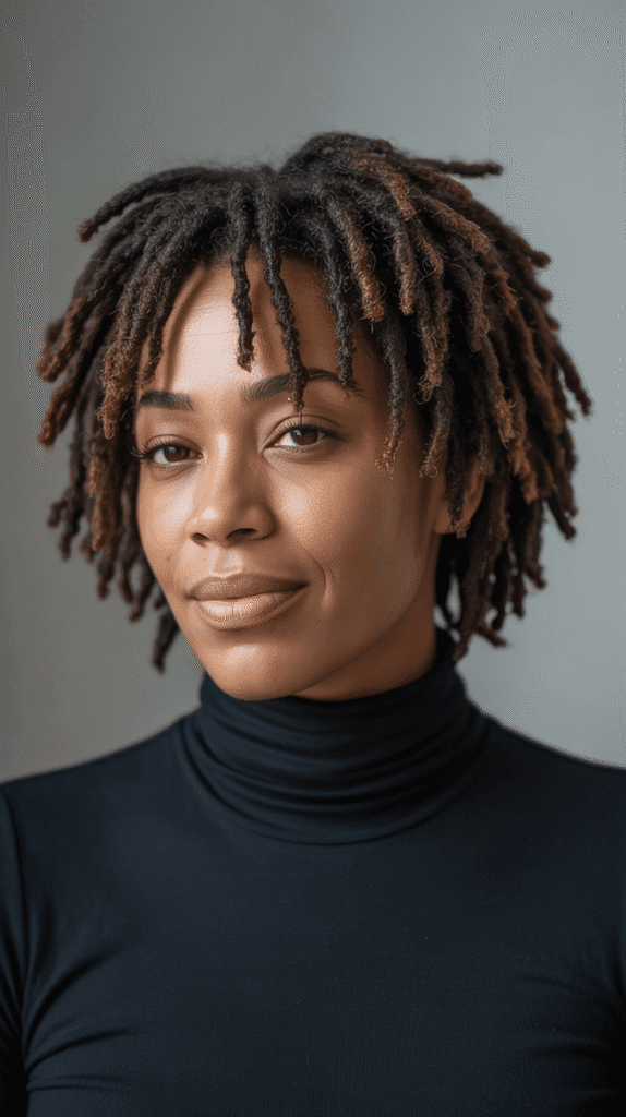 30 Stylish Dreadlock Styles for Short Hair That Look Fresh 30 Natural Mature Short Locs