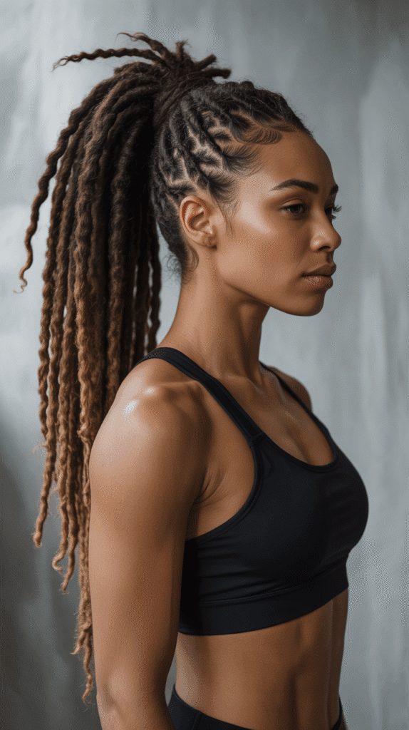 27 Latest Dreadlock Styles That Are Trendy and Timeless 8 Dreadlock Ponytail