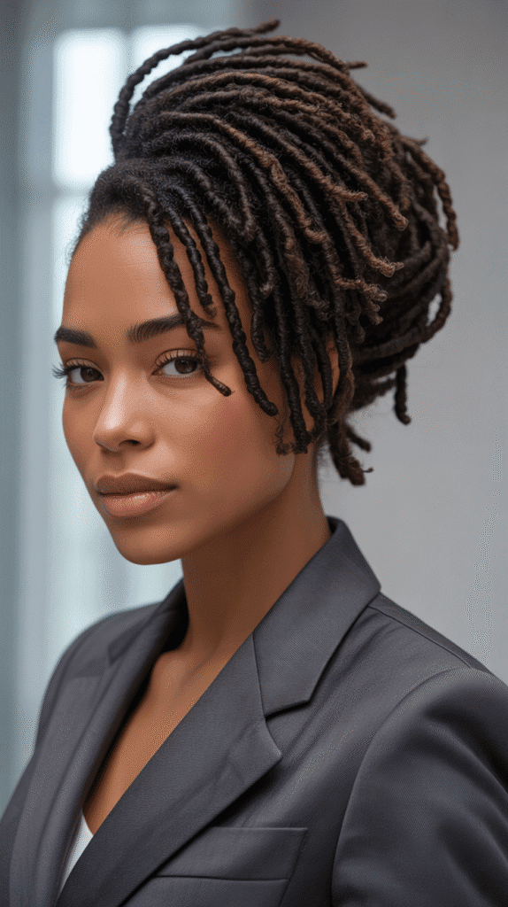 37 Elegant Dreadlock Styles for Women That Inspire Confidence 2 Microlocs