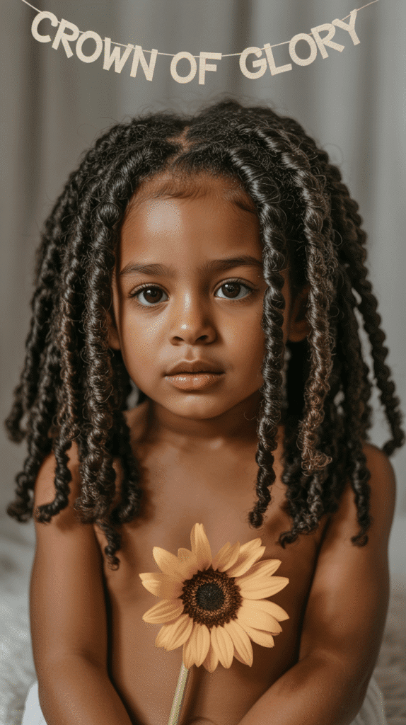 30 Latest Dreadlock Styles for Kids That Are Adorable 3 Two-Strand Twist Locs