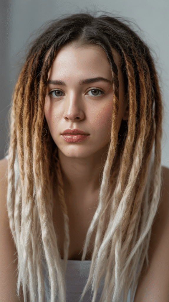 27 Latest Dreadlock Styles That Are Trendy and Timeless 19 Ombre Dreadlocks
