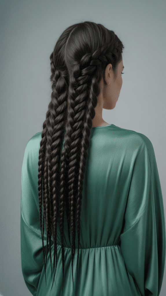 33 Latest Dreadlock Styles for Long Hair That Turn Heads 21 Infinity Braid Updo