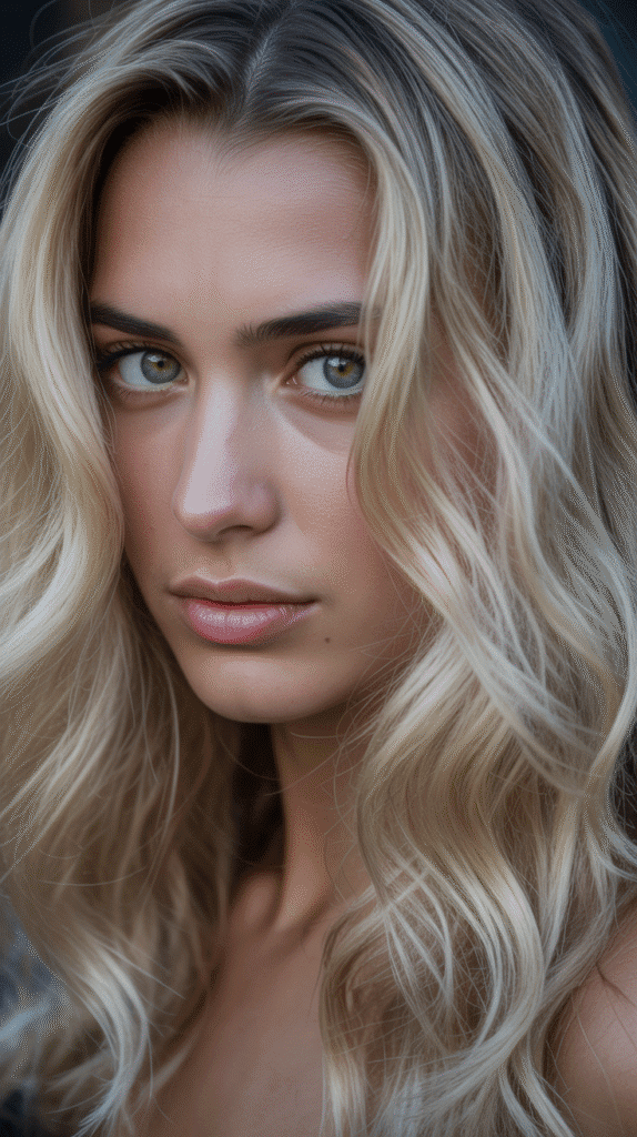 27 Best Hair Colors for Blonde Hair and Green Eyes That Make You Shine 10 Icy Blonde