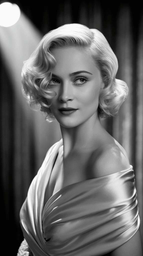 27 Easy 1930s Hairstyles for Long Hair Tutorial for Beginners 7 Deep Side Part with Peek-a-Boo Waves