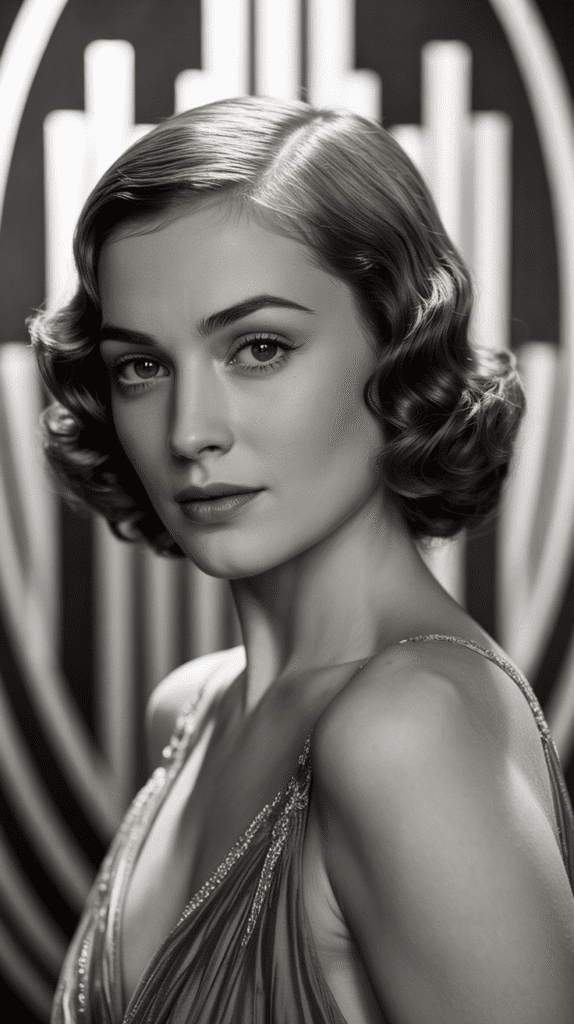 33 Vintage 1930s Updo Hairstyles for Special Occasions 1 Classic Finger Wave Updo