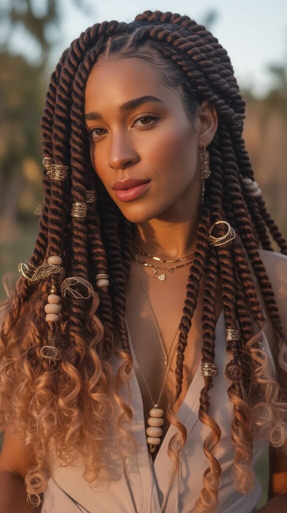 Passion Twists with Bohemian Flair