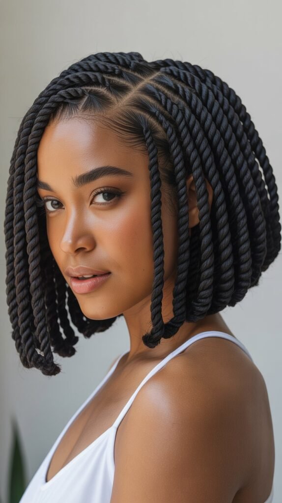  Twisted Bob Length for Modern Chic