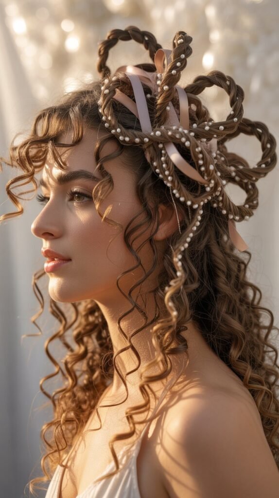 30 Beautiful Whimsical Hairstyles for Curly Hair That Turn Heads