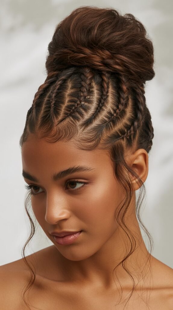 Butterfly Braid Updo