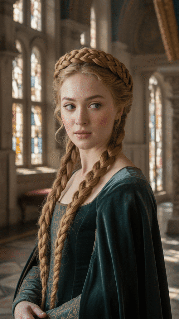 The Classic Crown Braid