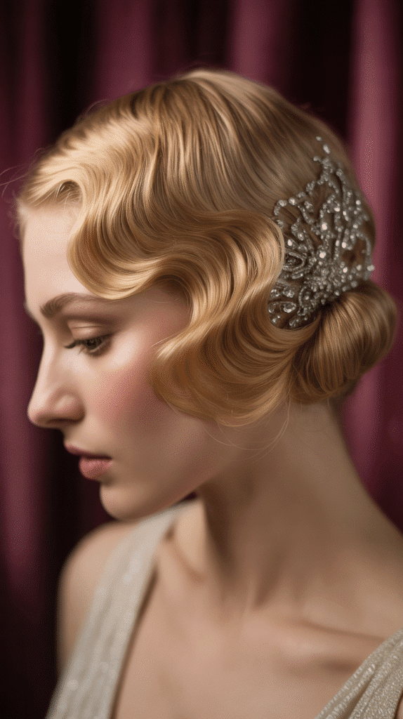 33 Vintage 1930s Updo Hairstyles for Special Occasions 25 Ornate Side Bun