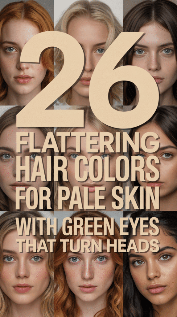26 Flattering Hair Colors for Pale Skin with Green Eyes That Turn Heads Flattering Hair Colors for Pale Skin with Green Eyes That Turn Heads