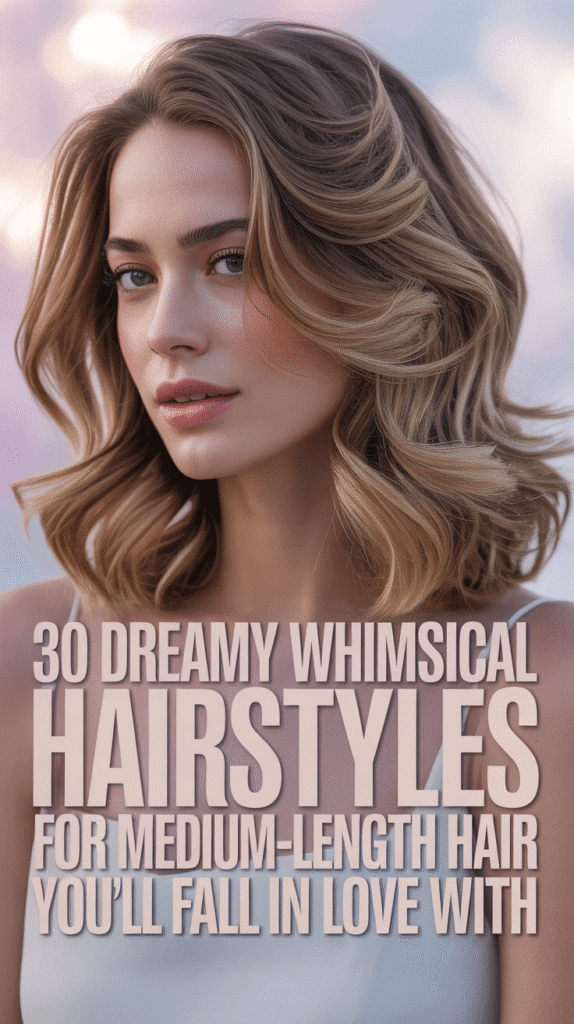 30 Dreamy Whimsical Hairstyles for Medium-Length Hair You’ll Fall in Love With Dreamy Whimsical Hairstyles for Medium-Length Hair You'll Fall in Love With