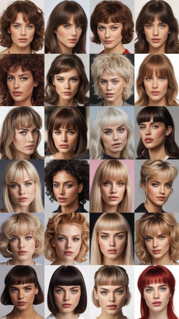 33 Chic 90s Hairstyles with Bangs