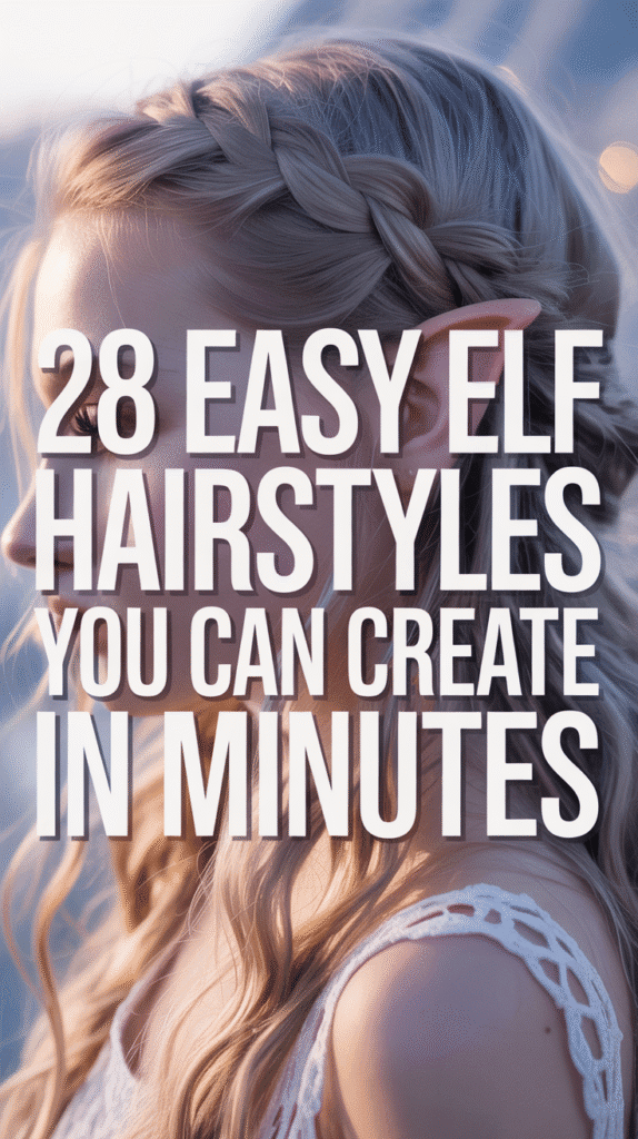 Easy Elf Hairstyles You Can Create in Minutes